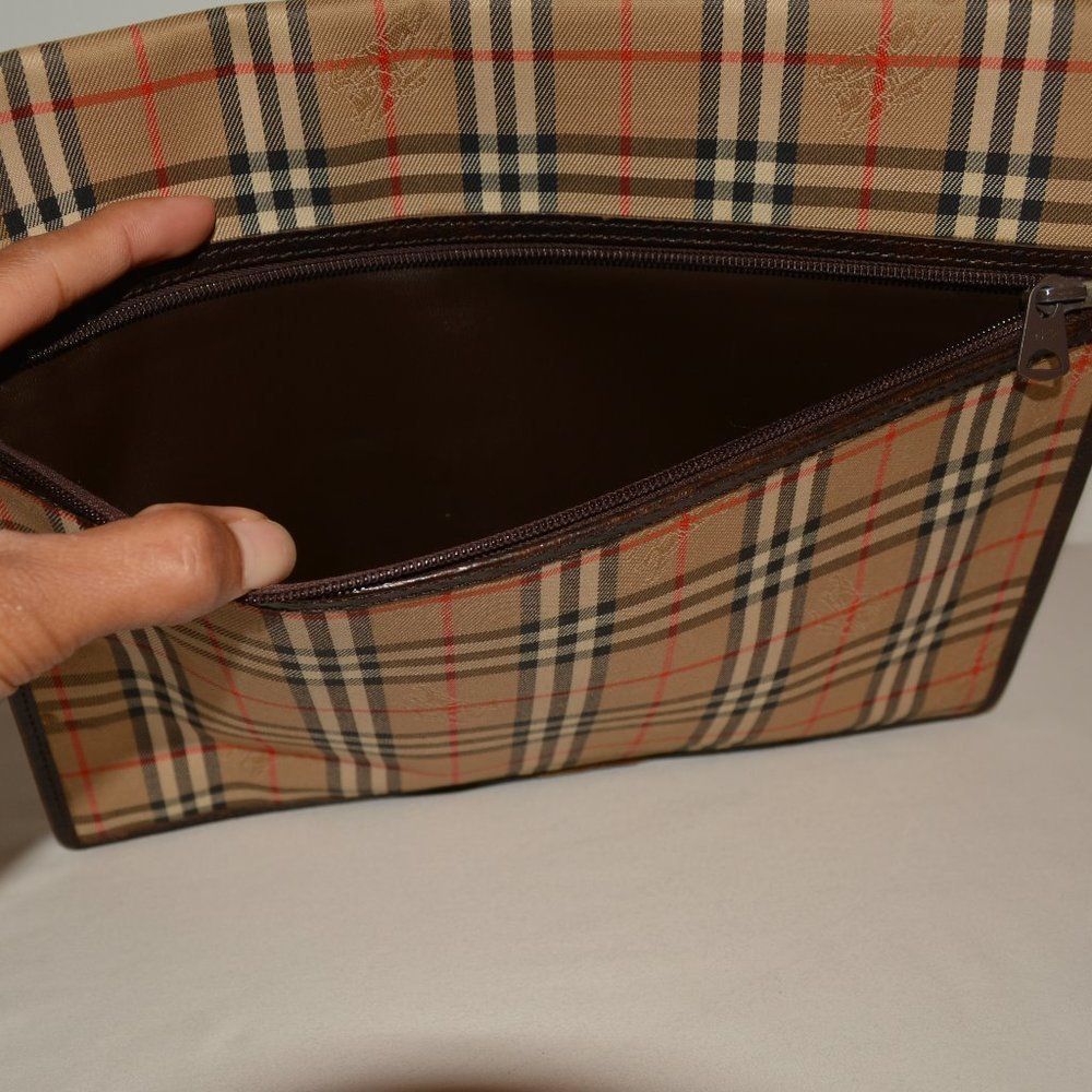 VINTAGE Burberry Nova Check Second bag - Picture 12 of 13